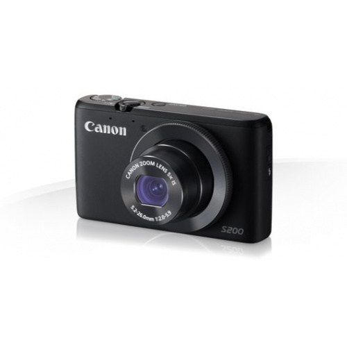 CANON PowerShot S200 černý + SDHC 16GB