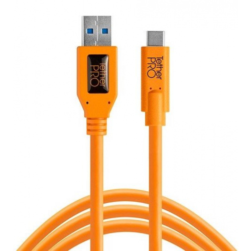 TETHER TOOLS TetherPro USB 3.0 na USB-C 4,6 m oranžový
