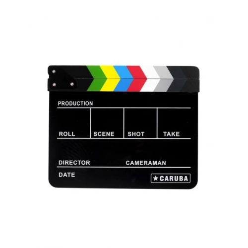 CARUBA filmová klapka Black/Color pro fix 24,5 x 30 cm