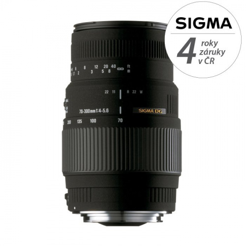 SIGMA 70-300 mm f/4-5,6 DG pro Sony A