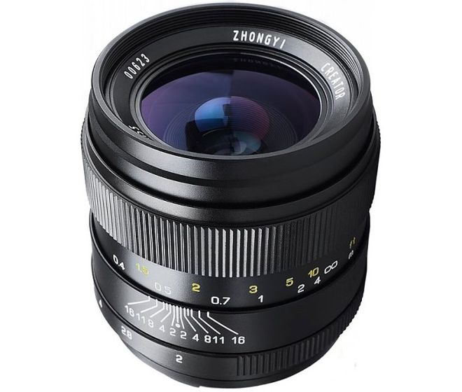 ZHONGYI 35 mm f/2 Mitakon Creator pro Sony E